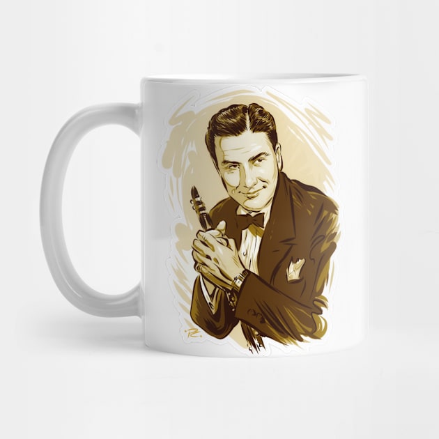 Artie Shaw - An illustration by Paul Cemmick by PLAYDIGITAL2020